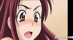 Несансорный хентай порно: Эротическое аниме с большим членом
