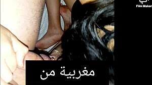 Gadis Arab mendapat cipapnya diliwat oleh zakar besar dalam video HD