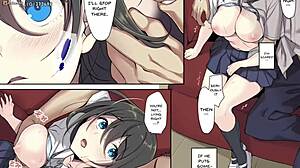 La hermanastra y el hermanastro disfrutan de sexo prohibido en hentai
