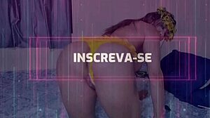 X-videoer Brasil presenterer et bisexuelt pars dampende møte i HD