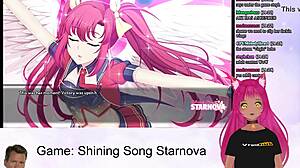 Vtuber สตรีมเพลง Shining Song Starnova Aki route ภาค 6