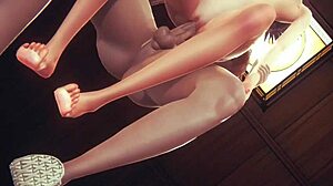 Japon hentai animasyonu, Kayas'ın bol göğüslerini ve yoğun seksini içeriyor