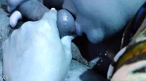 Layla gets wasted and swallows cum in HD video