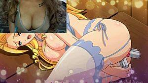MelinaMX:n Hentai Mankitsu -sarja jatkuu, kun onnekas kaveri saa seksiä työkavereidensa kanssa