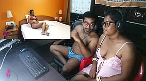 Индијска порно звезда ужива у јебању своје жене у хотелској соби са бенгалским звуком