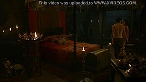 Carice van wood ve Melisandres Game of Thrones'ta sıcak seks sahnesi
